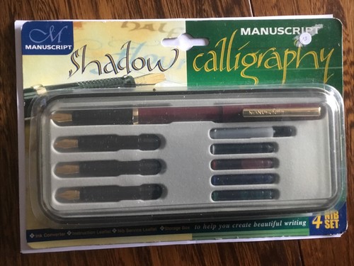 Manuscript shadow calligraphy - manuscript,