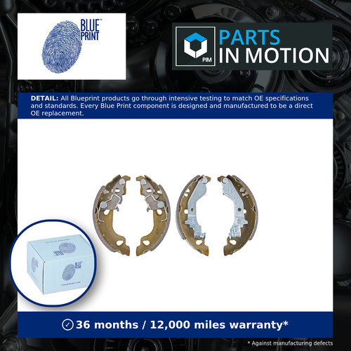 Brake shoes set fits fiat - brake,