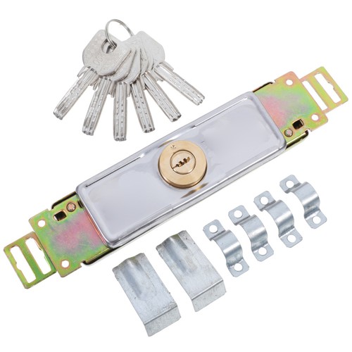 Garage door lock with - lock,