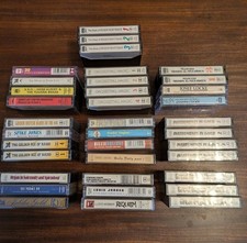 Job Lot Bundle of Easy Listening  Cassette Tapes (36) - Various - Pre Owned