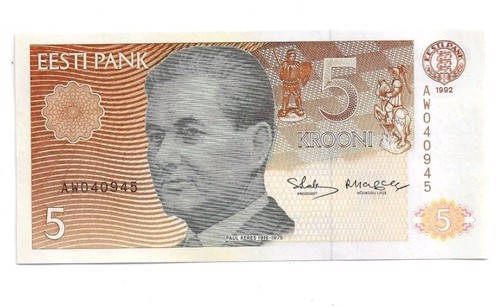 Crowns estonia 1991 - crowns, p.71b