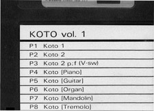 L-505 S-50 SOUND LIBRARY SOUND