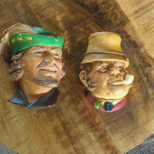 Bossons pair chalk painted - bossons, 3d