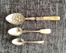 3 x Vintage Silver Plated Tea