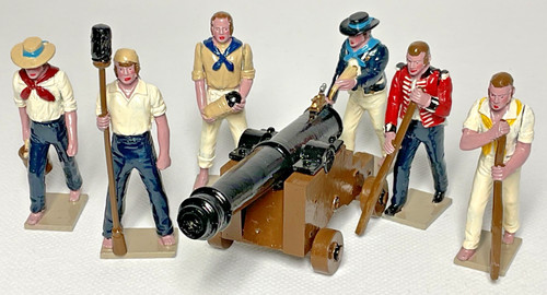 Tradition gun crew - of, hms