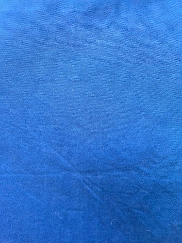 Blue cotton lined blackout - cotton,