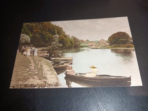 Boating scene river - boating, esk
