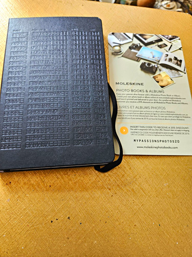 Moleskine black hard cover - moleskine,
