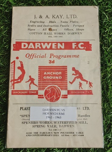 Darwen horwich rmi football - darwen,