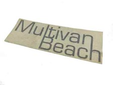 VW Multivan Beach foil