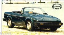 TRIUMPH TR7 / TR-7 SPEC SHEET
