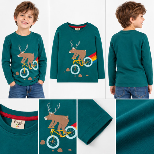 Frugi boys adventure applique - adventure,