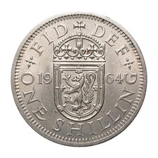 1964 One Shilling Scottish