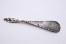 Antique Victorian Silver Handled Shoe Horn Hallmarked Birmingham 1898