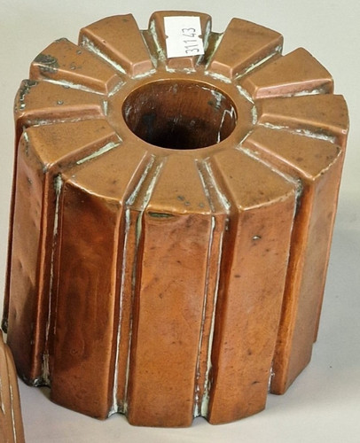 Antique victorian copper jelly - victorian,