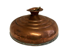 Antique Copper Bed Warmer 19th
