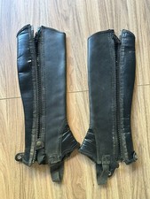 Leather Half Chaps size XS - good condition