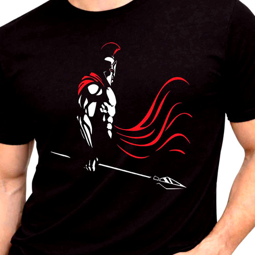 Spartan warrior graphic - spartan,