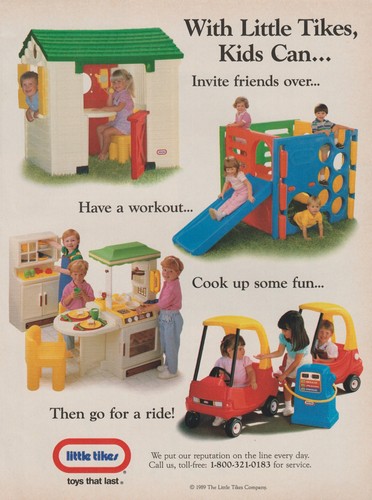 1989 little tikes - 1989, cozy