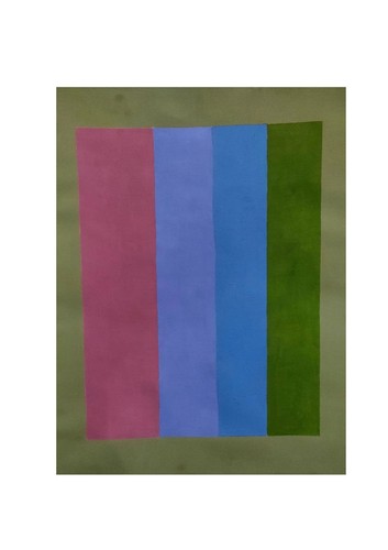 Vintage abstract painting - vintage,