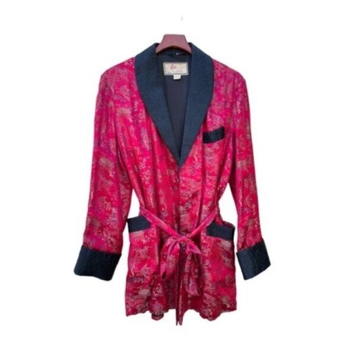 Vintage oriental satin - vintage, brocade