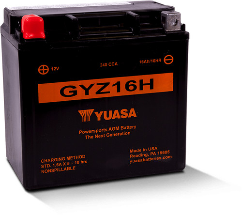 Yuasa gyz16h powersports - yuasa,