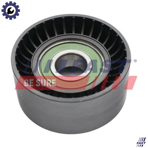 Deflectionguide pulley vribbed - deflectionguide,