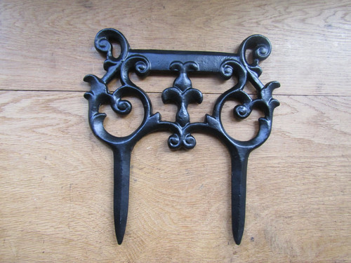 Rustic boot scraper black - scraper,