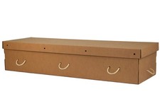 6ft 2in Flatpack Casket inc delivery- 120KG Cremation & Burial FFMA tested
