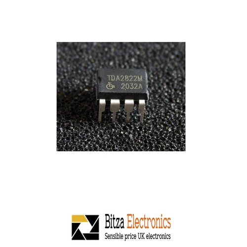 Tda2822m tda2822 1w dual - 1w, +