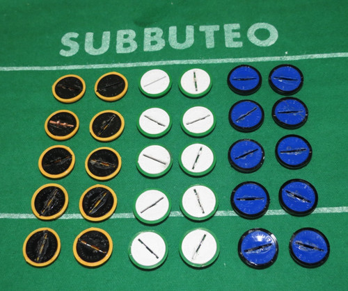 Subbuteo heavyweight bases - subbuteo, hw