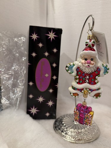 Christopher radko candy santy - christopher,