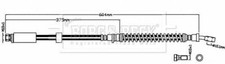 Brake Hose Front FOR LDV MAXUS