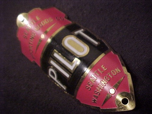 Nos pilot vintage bicycle - vintage, head