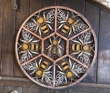 Large coloured metal - large, bee