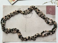 Vintage Twisted Glass Bead