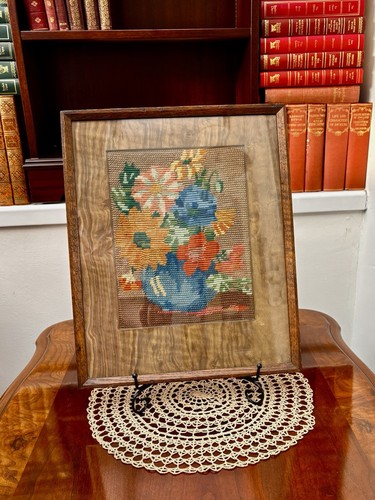 Vintage 1970s floral tapestry - vintage,