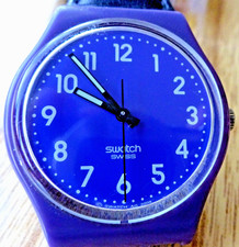 SWATCH 2009  WATCH  RARE " MAXI RISE UP " MG 138  NEW BATTERY WORKING   ORIGINAL