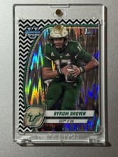 Byrum Brown  USF  Bowman Chrome U NFL 2024  STEALTH  1ST BOWMAN  ROOKIE SP /48