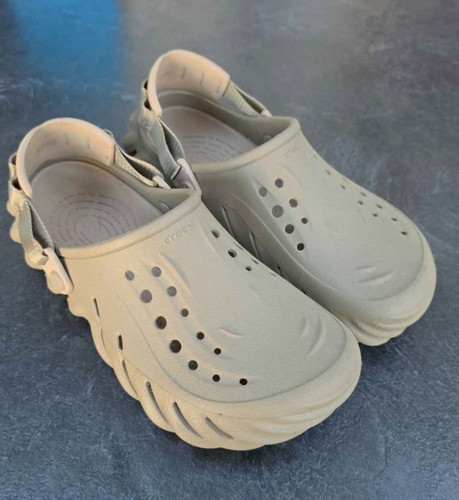 Crocs beige slip - crocs, clog