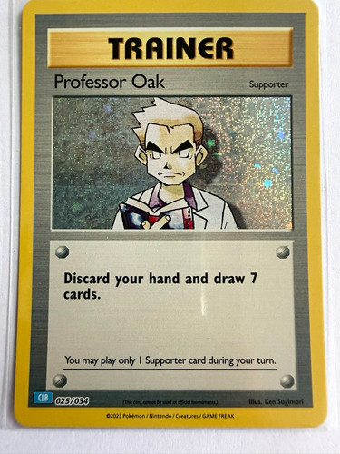 Pokémon tcg professor oak - tcg,