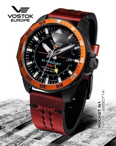 Vostok europe rocket watch - vostok,