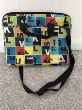 Quicksilver Laptop Bag School College Multicolour Graphic
