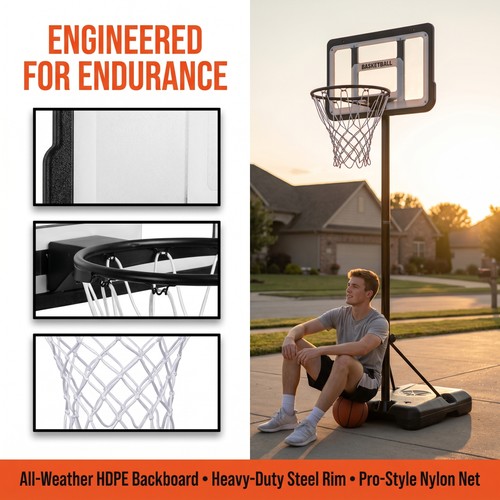 Portable 10ft basketball - portable,