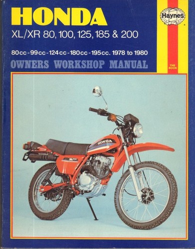 Honda xl100 xl125 xl185 - xl100, s,xl125