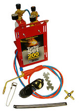 Oxyturbo turbo set 200 portable gas welding & brazing kit