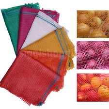 100 NET WOVEN SACKS MESH BAGS