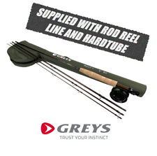 GREYS K4ST+ DELUXE LEVEL FLY FISHING KIT ROD, REEL & LINE READY TO FISH