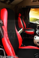 TRUCK SEAT COVERS Red SCANIA