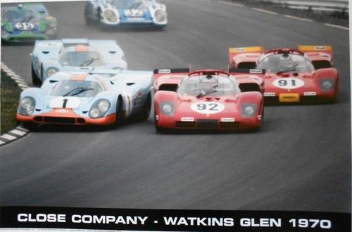 Ferrari and porsche 917 - and,
